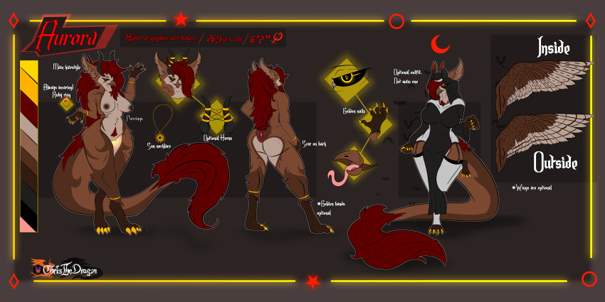 absurd_res anthro aurora(chris_the_dragon) avian beak bedroom_eyes big_tail bird body_hair butt chest_hair chris_the_dragon claws claws_out clothed clothing dragon female gem genitals gold gold_(metal) gold_jewelry gold_nails golden_claws gryphon hair hair_over_eye hi_res horn horn_jewelry huge_hips huge_tail huge_thighs hybrid invalid_tag jewelry markings model_sheet moon mythological_avian mythology nais narrowed_eyes nude nun nun_habit nun_outfit on_one_leg one_eye_obstructed pubes pussy raised_tail ruby_(gem) ruby_ring seductive shy solo spread_wings standing star tail tail_motion tail_tuft tailwag thick_thighs tongue tongue_out tuft wing_markings wings yellow_eyes