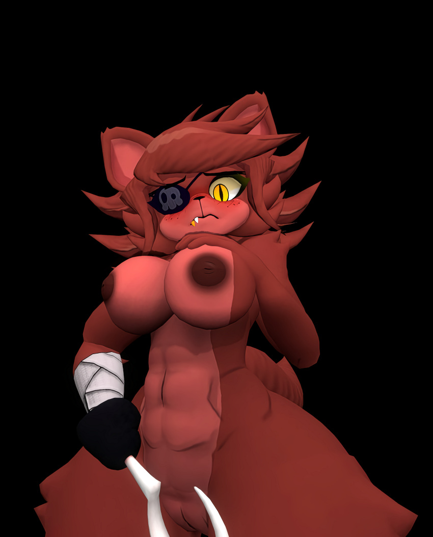 2023 3d_(artwork) absurd_res anthro areola big_areola big_breasts big_butt breasts butt canid canine crossgender digital_media_(artwork) feet female fingers five_nights_at_freddy's fox foxy_(cally3d) foxy_(fnaf) fredina's_nightclub genitals hi_res huge_breasts huge_butt huge_thighs mammal moonex mtf_crossgender nipples nude pussy scottgames solo thick_thighs toes