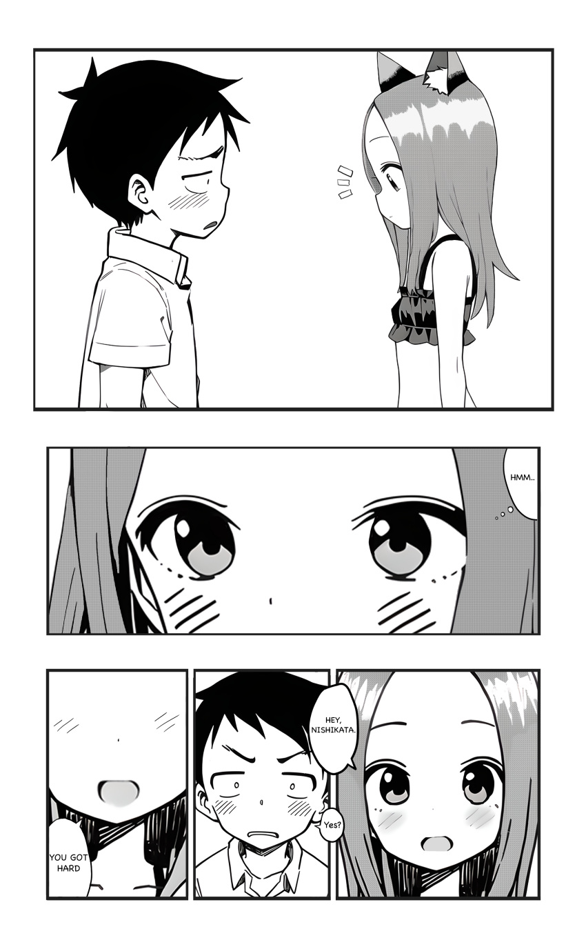 absurdres english_text highres implied_erection karakai_jouzu_no_takagi-san nevadito nishikata tagme takagi-san