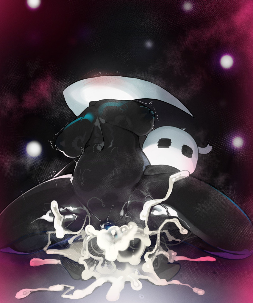 &lt;3 anthro arthropod balls big_balls big_breasts big_penis black_body bodily_fluids breasts crouching cum cum_in_pussy cum_inside digital_media_(artwork) duo ejaculation excessive_cum excessive_genital_fluids fecharis female female_penetrated genital_fluids genitals gesture hi_res hollow_knight hornet_(hollow_knight) humanoid insect male male/female male_penetrating male_penetrating_female mdthetest nipples nude orgasm penetration penile penile_penetration penis pussy pussy_ejaculation pussy_juice sex sitting sitting_on_another size_difference team_cherry the_knight_(hollow_knight) thick_thighs thumbs_up vaginal vaginal_penetration vessel_(species)