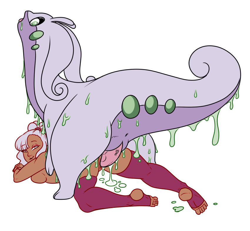 absurd_res bestiality dominant dominant_feral dragon duo female female_penetrated feral feral_penetrating feral_penetrating_female feral_penetrating_human feralcatalyst from_behind_position generation_6_pokemon genitals goodra hi_res human human_on_feral human_penetrated interspecies male male/female male_penetrating male_penetrating_female mammal nintendo penetration penis pokemon pokemon_(species) pokephilia pussy sex slime submissive submissive_female submissive_human vaginal vaginal_penetration