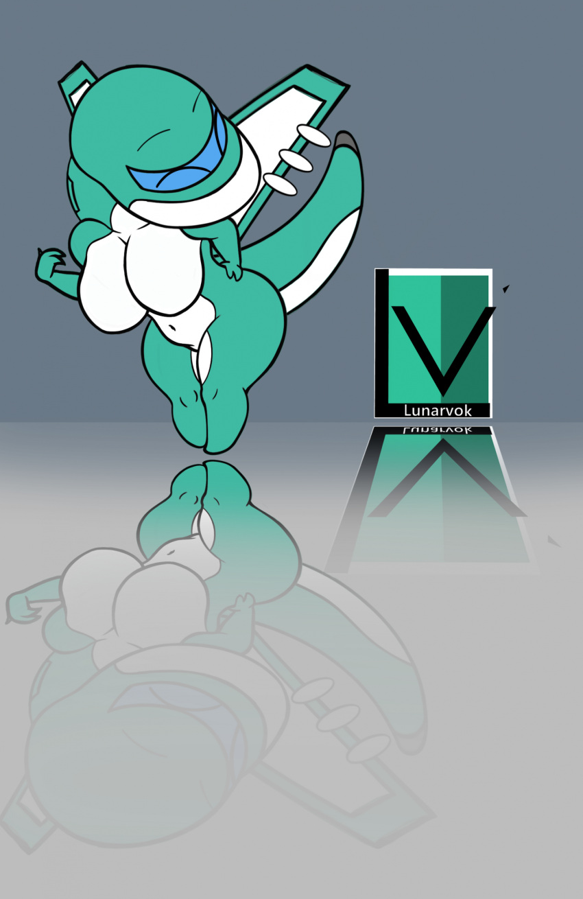 2020 aircraft anthro avi_(lizzyglizzy) big_butt biped blue_body breasts butt chibi female green_body green_tail green_wings grey_tail hi_res living_aircraft living_machine living_vehicle lizzyglizzy machine markings multicolored_body nails reflection reflective_floor signature solo tail tail_markings thick_thighs two_tone_body two_tone_tail two_tone_wings vehicle white_body white_tail white_wings wide_hips wing_markings wings