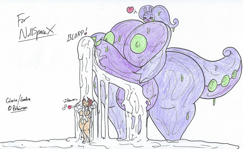 &lt;3 balls big_balls big_breasts big_butt big_penis bodily_fluids breasts butt chasey_ultra_beast_goodra cum cum_shower duo excessive_cum excessive_genital_fluids female generation_6_pokemon genital_fluids genitals goodra gynomorph hi_res huge_balls huge_breasts huge_butt huge_penis human hyper hyper_balls hyper_breasts hyper_butt hyper_genitalia hyper_penis intersex mammal nintendo nude penis pokemon pokemon_(species) simple_background wolfespada