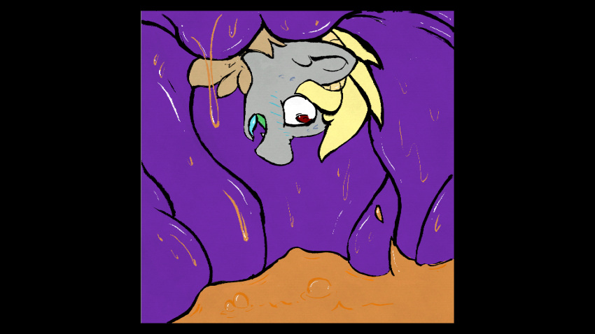 anthro blush bodily_fluids bubble devourer_(razor_koopa) digital_media_(artwork) equid equine fan_character friendship_is_magic hasbro hi_res horse inside_stomach internal internal_oral macro male male/male mammal micro micro_on_macro my_little_pony open_mouth oral_vore organs partially_inside pony purple_body purple_flesh saliva scared scared_face size_difference slime smaller_male solo sphincter splitter splitterpic stomach stomach_acid tongue vore worried worried_face worried_look