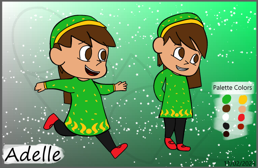 adelle_(ronictz) child female hi_res human mammal ronictz shy young