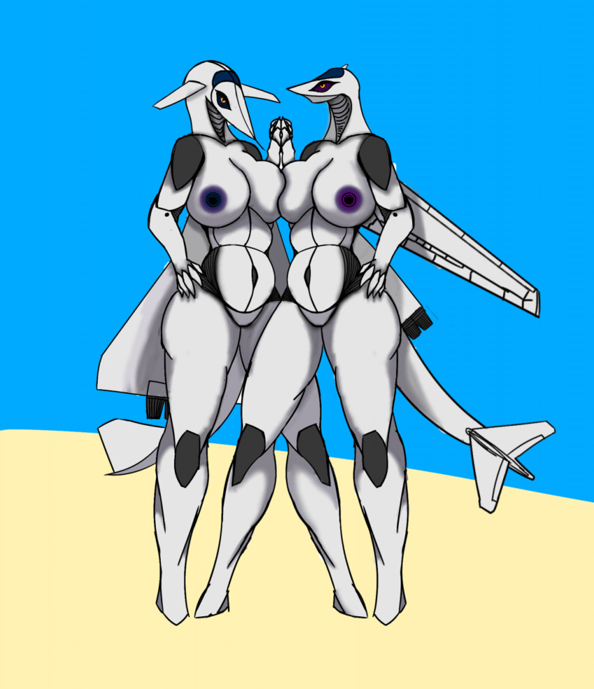 aircraft airplane anthro beach big_breasts big_butt breast_squish breasts breasts_frottage butt curvy_figure duo female female/female hi_res huge_breasts huge_butt huge_thighs humanoid jet ka-50blackshark living_aircraft living_machine living_vehicle machine male seaside squish thick_thighs tu-144 tu-160 tupolev vehicle voluptuous wide_hips