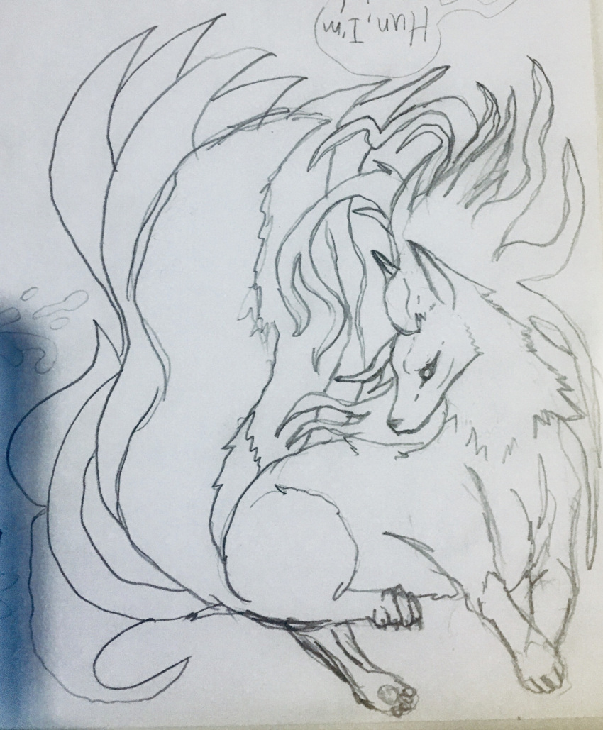 absurd_res ballistic_(artist) canid canine feral fox hi_res mammal nintendo pokemon sketch