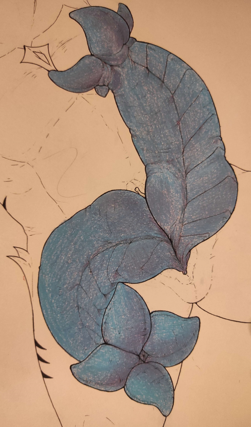 absurd_res anglerfish animal_genitalia anthro belly big_penis blue_body blue_penis blue_skin chest_spike crotch_shot demon erection fish genital_slit genitals hi_res huge_penis humanoid knot line_art male marine multi_genitalia multi_penis ovipositor_penis paper penis penis_shot prehensile_penis raliphoul_m-e-v ridged_penis shiva_(tornado345) slit solo spikes spikes_(anatomy) spread_slit thick_penis unusual_anatomy unusual_genitalia unusual_penis