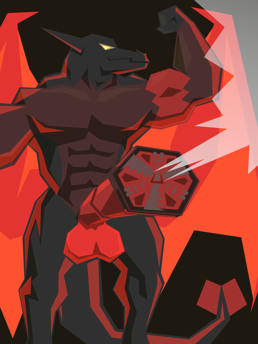 2023 abs absurd_res anthro balls biceps big_balls big_muscles big_penis black_body black_scales bodily_fluids dragon felix_bardner fin flexing_bicep genital_fluids genitals glowing glowing_balls glowing_body glowing_eyes glowing_genitalia glowing_penis glowing_scales glowing_wings hi_res hot_metal huge_balls huge_muscles huge_penis leaking male mechanical_penis membrane_(anatomy) membranous_wings metal_scales muscular pecs penis prehensile_tail red_wings scales solo steam tail tail_fin toste wings yellow_eyes