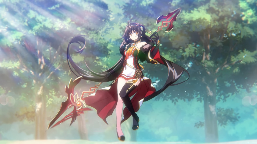 ara_haan black_hair elsword highres long_hair non-web_source official_art very_long_hair