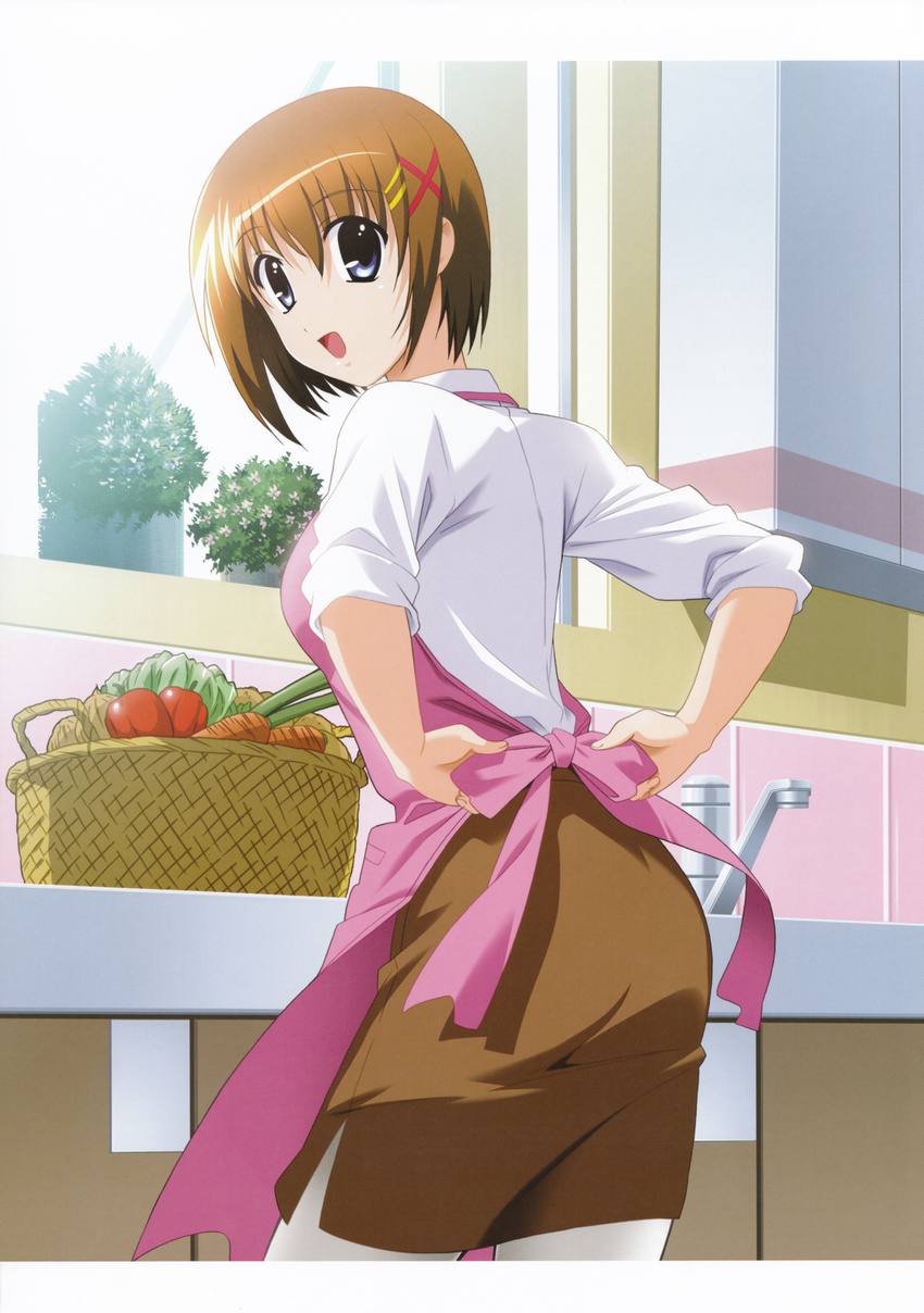 mahou_shoujo_lyrical_nanoha mahou_shoujo_lyrical_nanoha_strikers okuda_yasuhiro pantyhose tights white_pantyhose yagami_hayate