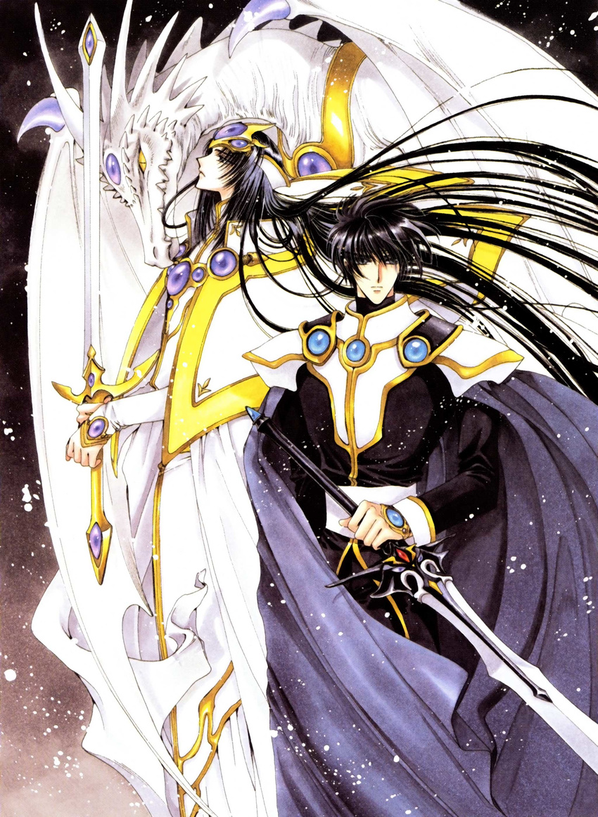 clamp lantis magic_knight_rayearth male zagato