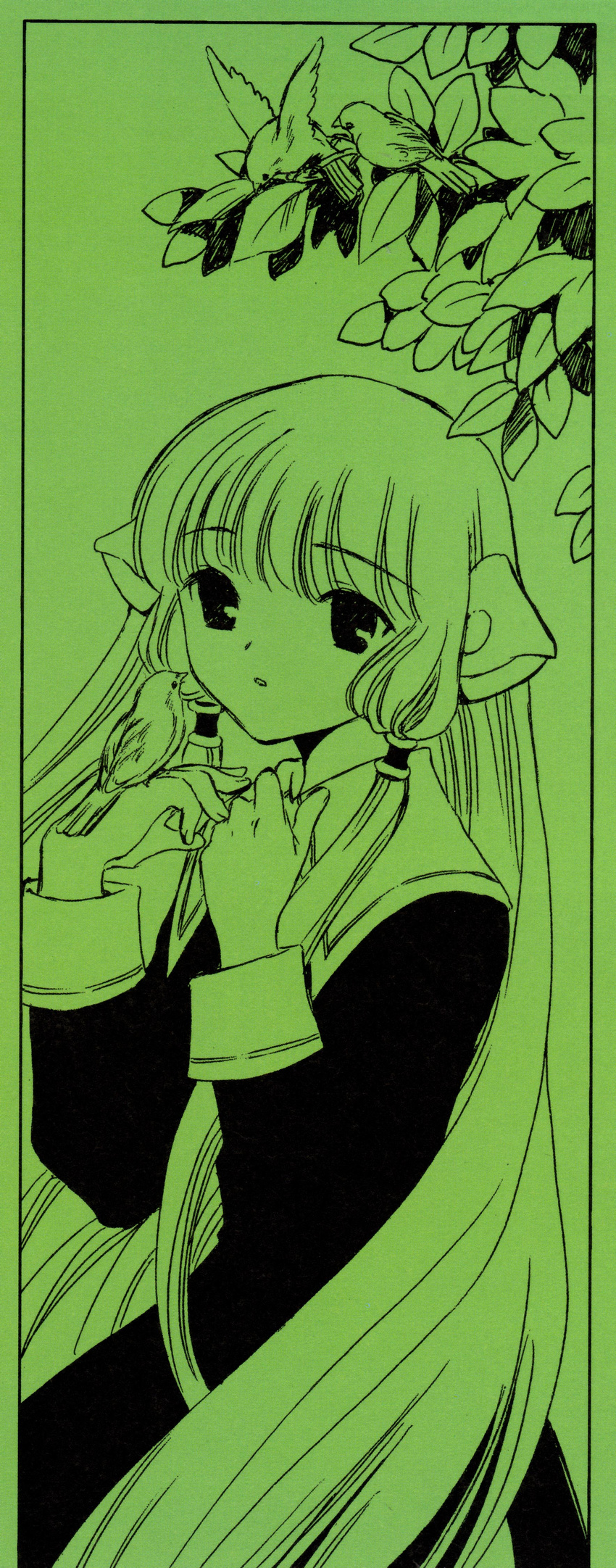 chii chobits clamp monochrome tagme