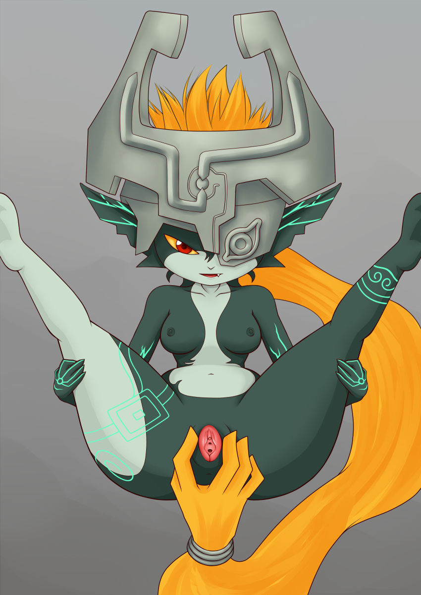 absurd_res anus breasts clitoris female hi_res humanoid imp jmacgregor looking_at_viewer midna nintendo nipples not_furry nude presenting presenting_pussy pussy red_eyes short_stack solo spreading the_legend_of_zelda twili twilight_princess video_games