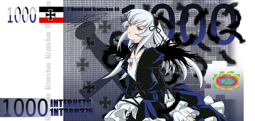 &euro; bernd euro internets krautchan money rozen_maiden suigintou â‚¬