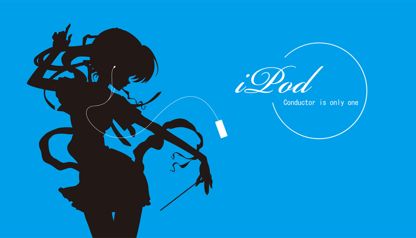 absurdres brionac digital_media_player ef engrish hayama_mizuki highres ipod ranguage silhouette solo wallpaper