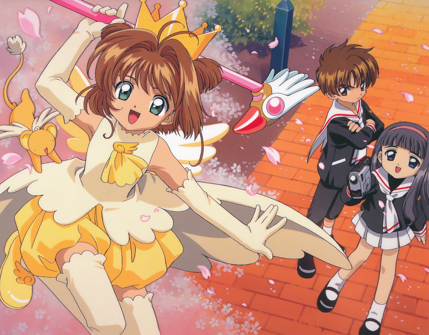 card_captor_sakura daidouji_tomoyo kerberos kinomoto_sakura li_syaoran