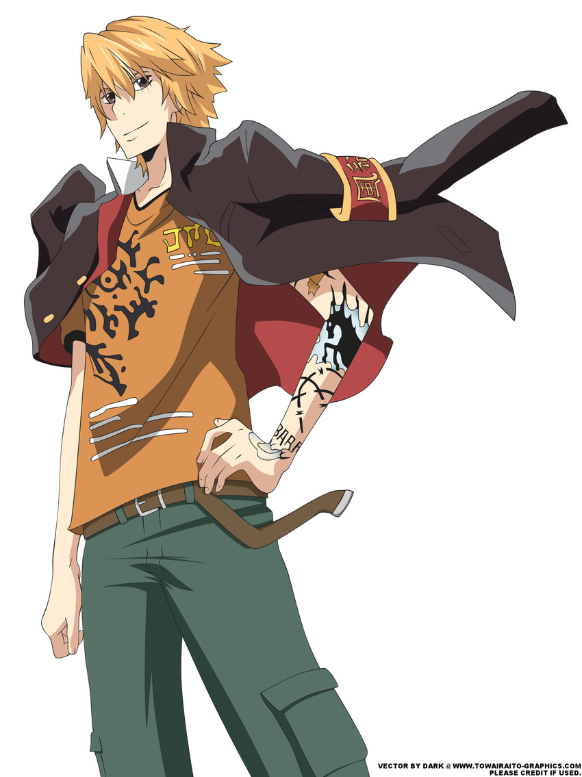 dino katekyo_hitman_reborn! male signed vector