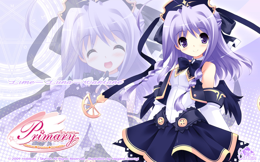 lime_luna_oaklane primary_~magical★trouble★scramble~ skyfish tsurugi_hagane wallpaper