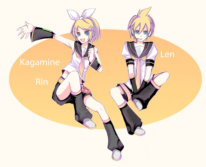 1girl bad_id bad_pixiv_id banned_artist brother_and_sister harano kagamine_len kagamine_rin siblings twins vocaloid