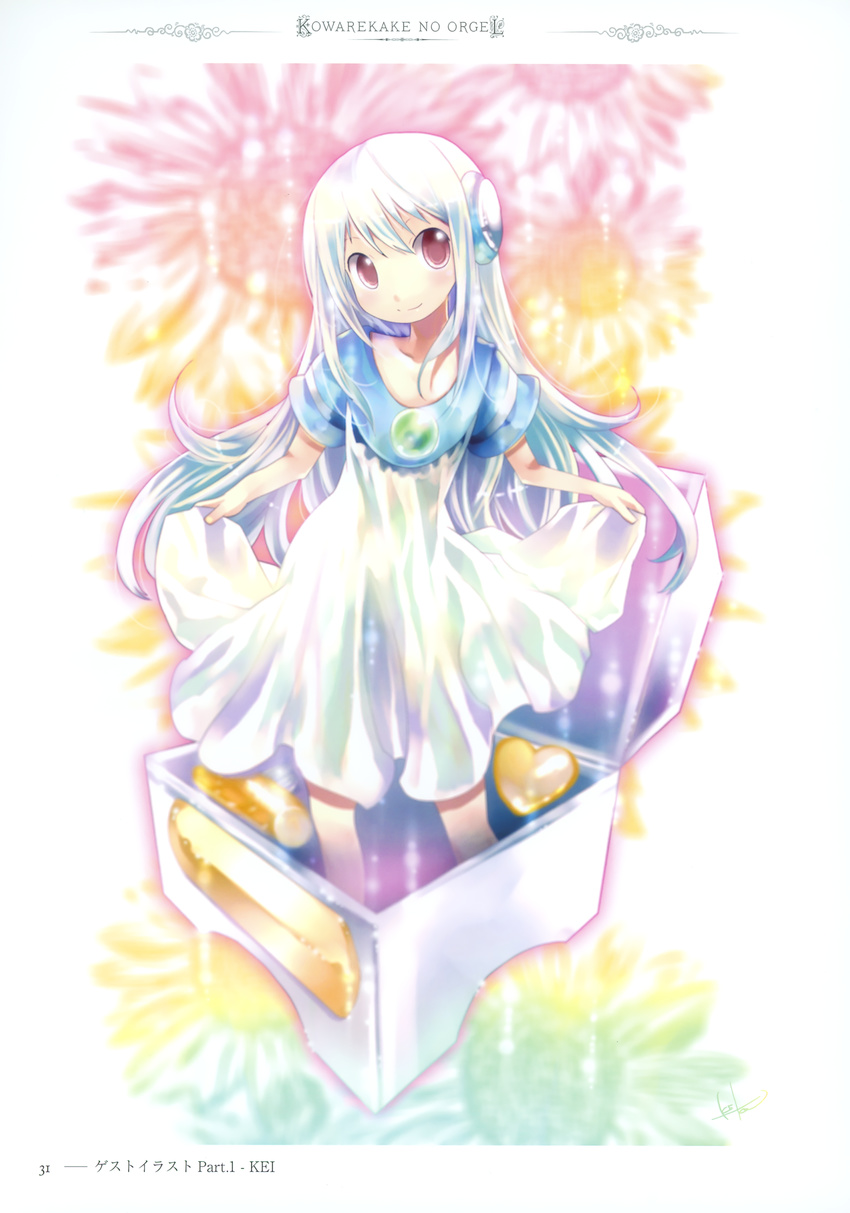 dress flower kei kowarekake_no_orgel tagme