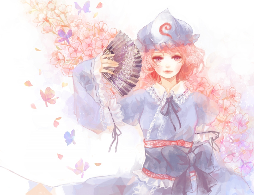 lolita_fashion saigyouji_yuyuko touhou wa_lolita yujup