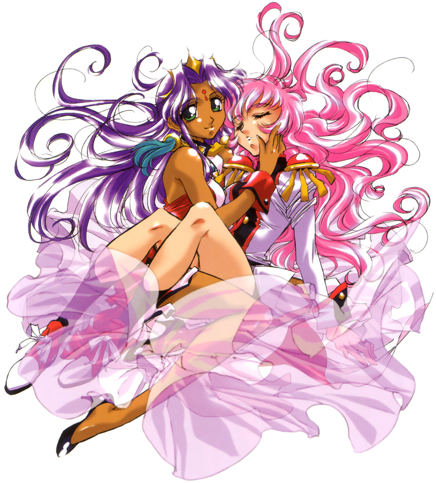 dress himemiya_anthy revolutionary_girl_utena tenjou_utena yuri