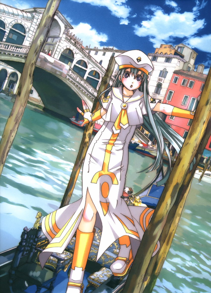 alice_carroll amano_kozue aria bangs highres solo uniform venezia