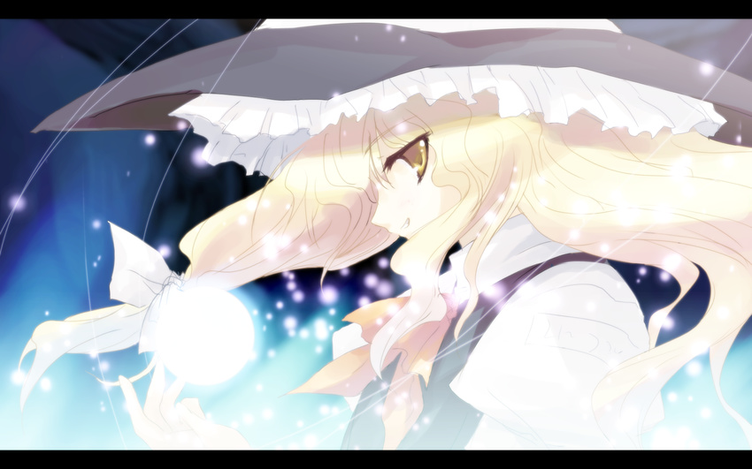 blonde_hair hat highres kirisame_marisa solo tokiame touhou witch_hat