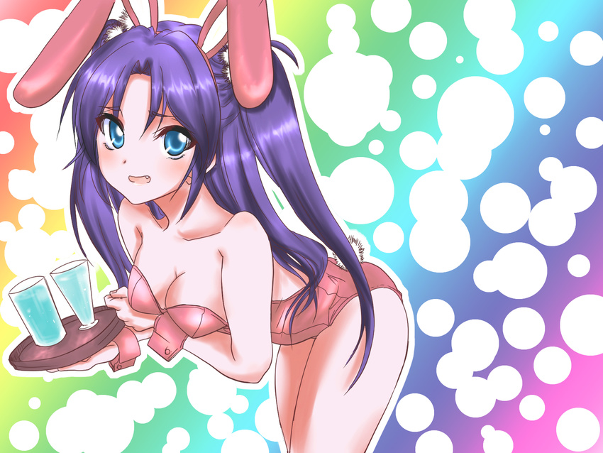 animal_ears bare_legs bunny_ears bunnysuit highres little_busters! sakayama_shinta sasasegawa_sasami solo