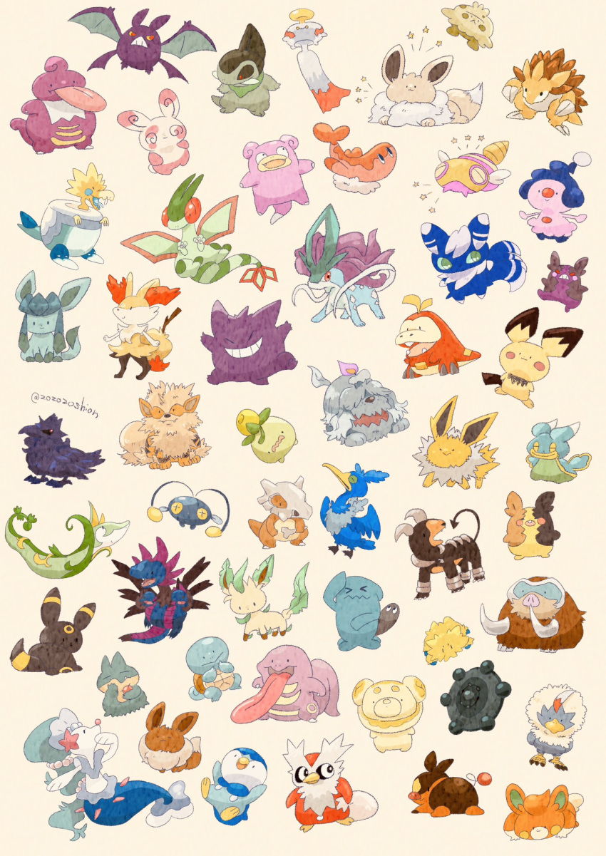 alternate_color angry animal_focus antennae arcanine arctozolt artist_name axew bat_(animal) beak bird braixen bronzor brown_fur chimecho chinchou claws closed_eyes colored_sclera colored_skin commentary_request corviknight cramorant crobat crocodilian cross-shaped_pupils cubone delibird dog dunsparce eating eevee fangs fidough fire flygon fuecoco gengar glaceon greavard grey_fur grin highres houndoom hydreigon jolteon joltik leaf leafeon lickilicky lickitung mamoswine meowstic meowstic_(male) mime_jr. morpeko morpeko_(full) morpeko_(hangry) munchlax no_humans olive open_mouth pawmi penguin pichu pig piplup pokemon pokemon_(creature) prehensile_ribbon primarina purple_hair purple_skin red_eyes rufflet sandslash sea_lion serperior shellos shellos_(east) shiny_pokemon shroomish simple_background sitting skull slowpoke smile smoliv snake snout solid_circle_eyes spinda squirtle star_(symbol) suicune symbol-shaped_pupils tail tatsugiri tatsugiri_(curly) teeth tepig tongue tongue_out turtle twitter_username umbreon white_background wobbuffet yellow_eyes yellow_sclera yellow_skin zozozoshion