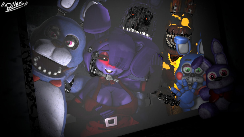 against_surface aggressive ambiguous_gender andromorph anthro big_breasts bonfie_(cryptiacurves) bonnie_(cally3d) bonnie_(fnaf) breast_grab breasts cryptiacurves default16x female five_nights_at_freddy's five_nights_at_freddy's_2 five_nights_at_freddy's_4 five_nights_at_freddy's_vr:help_wanted grope group gynomorph hand_on_breast hand_on_head hi_res intersex inviting looking_at_viewer machine male nightmare_bonnie_(fnaf) on_glass plushie robot scottgames steel_wool_studios toy_bonnie_(fnaf) withered_bonnie_(fnaf)