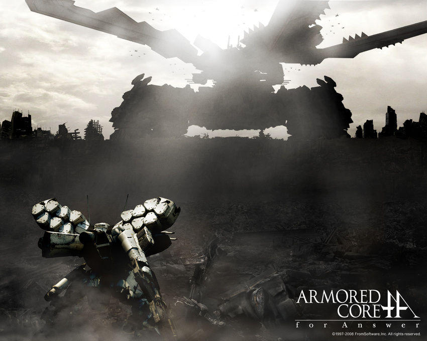 armored_core armored_core_for_answer gun mecha realistic weapon
