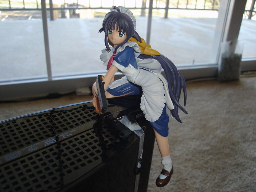 andou_mahoro figure game_console mahoromatic photo playstation_3 solo