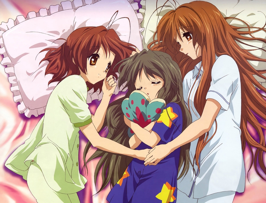 clannad furukawa_nagisa furukawa_sanae ibuki_fuuko tagme