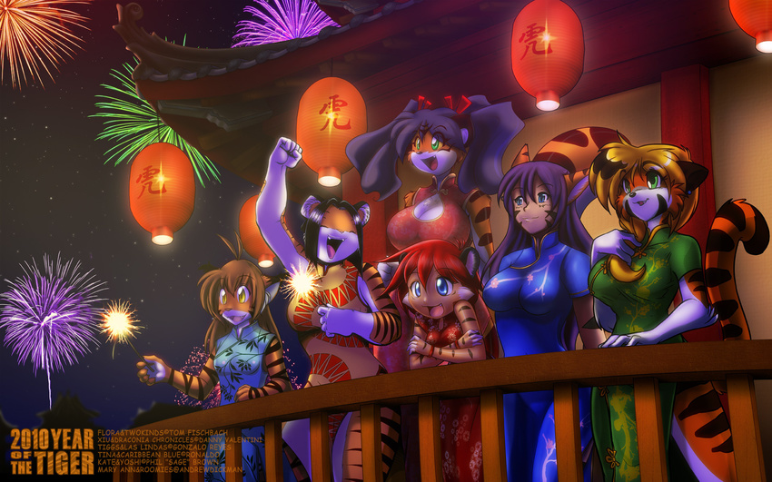 2010 caribbean_blue chalo draconia_chronicles everyone fireworks flora_(twokinds) las_lindas tiggs tina tom_fischbach twokinds xiu