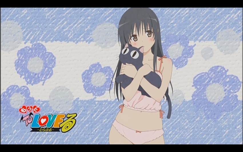 cat eyecatch kotegawa_yui screencap solo to_love-ru