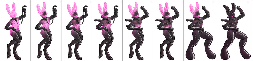 cheap editing hi_res lagomorph male mot rabbit rubber sequence sex_toy solo transformation what_has_science_done zalgo ಠ~ಠ