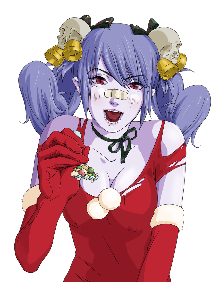 2-ch bell christmas creepy-tan highres mascot ribbon ru-chans skull