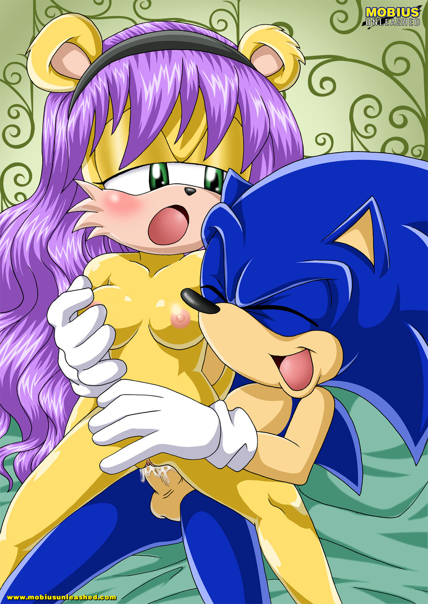 blush breasts couple cum cum_in_pussy cum_inside eyes_closed female gloves hedgehog male mina_mongoose mobian mobius_unleashed open_mouth penetration penis pussy riding sega sex smile sonic_(series) sonic_the_hedgehog straight vaginal vaginal_penetration