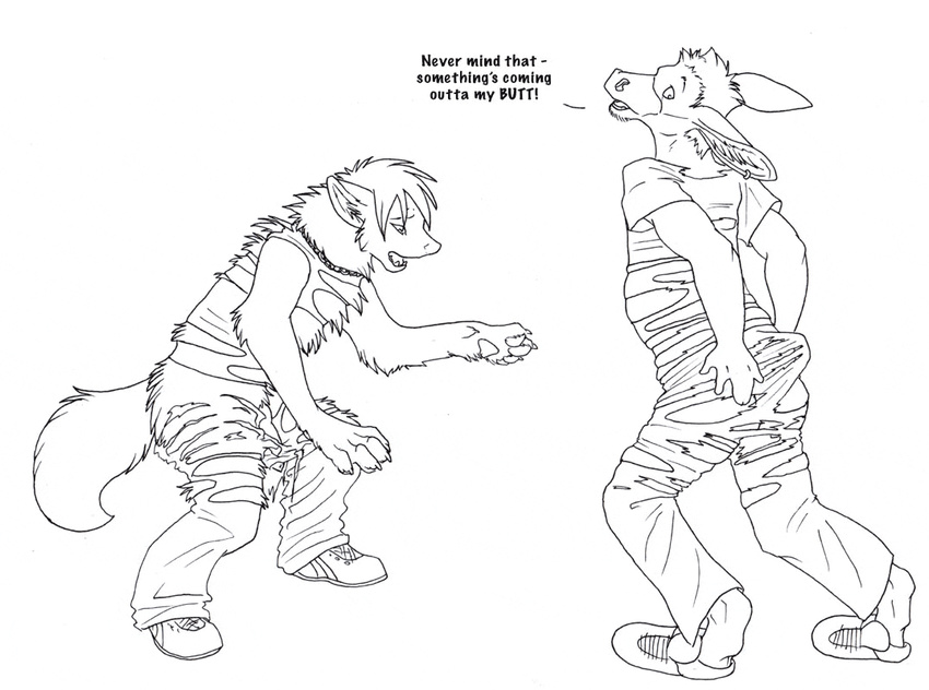 canine comic donkey equine male mask party sabretoothed_ermine transformation wolf