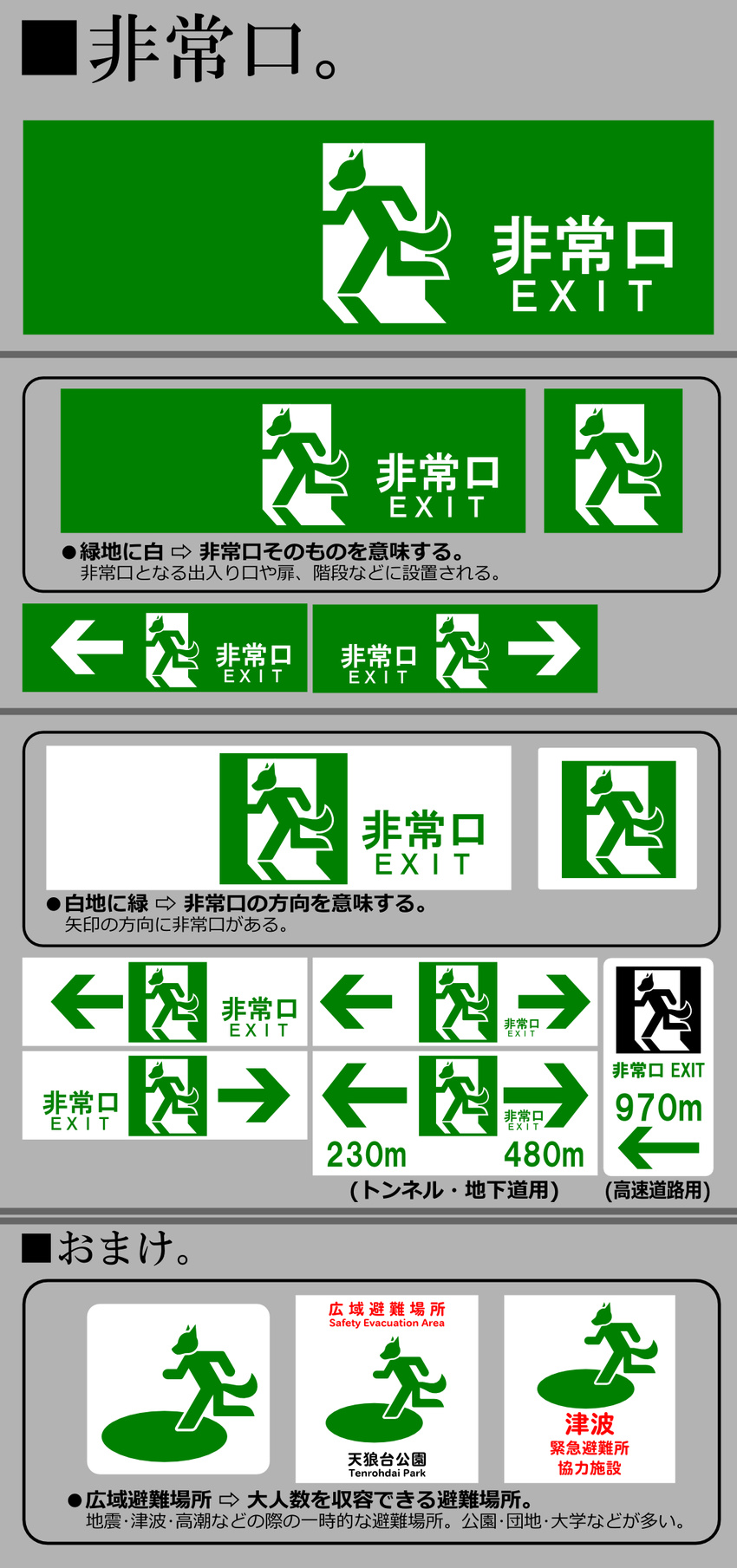 exit foxywolf instructions japanese_text sign translated
