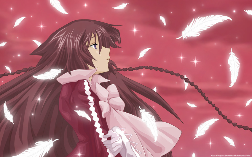 alice_(pandora_hearts) feathers long_hair pandora_hearts vector