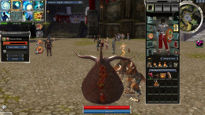 candy_corn candy_man charr guild_wars in_game mmorpg ooze screen_shot vore