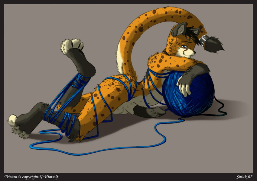 ball_of_string barbs cheetah feline male nude shiuk solo