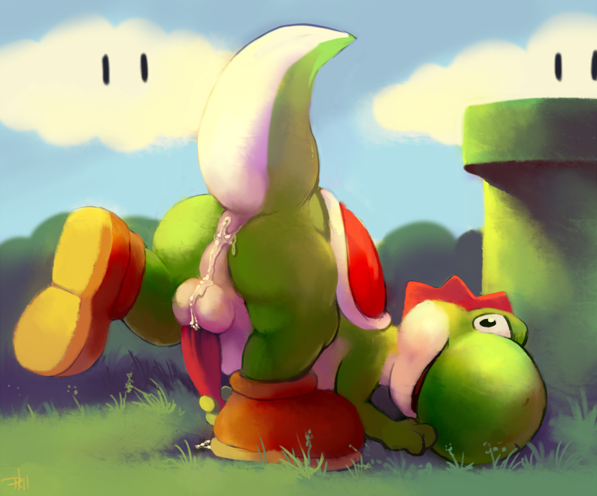 purplekecleon super_mario_bros. tagme yoshi