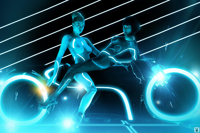 cosplay gem playboy quorra tron tron_legacy