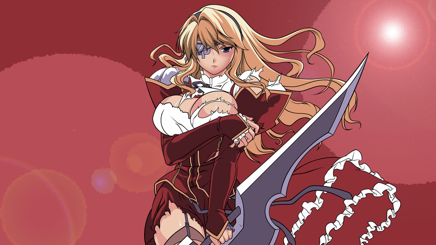 bridget_satellizer cleavage eyepatch freezing tagme