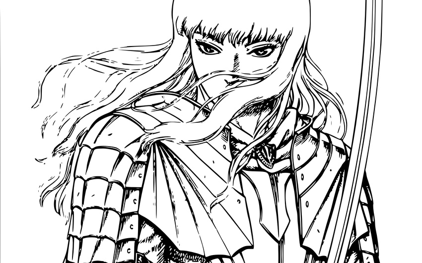 berserk griffith monochrome tagme