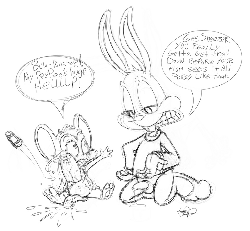 buster_bunny looqdrake sneezer tagme tiny_toon_adventures
